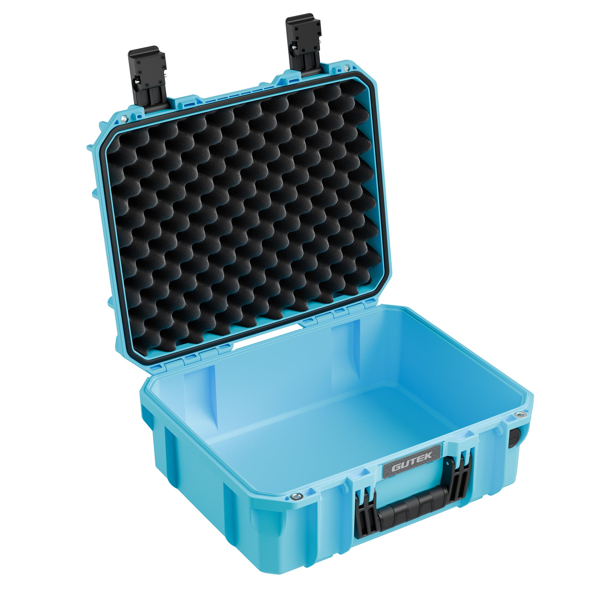 Твърд куфар GUTEK Tortoise T-230 Azure Blue - IP67
