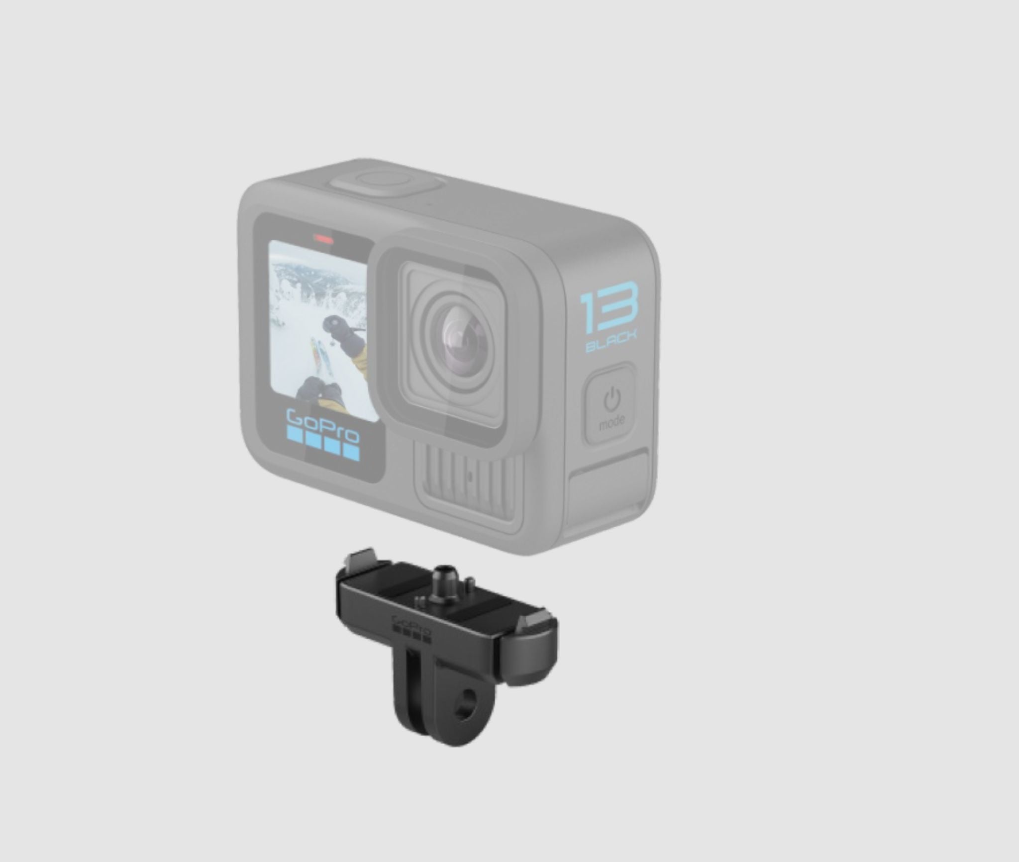 Магнитен клипс GoPro Magnetic Latch Mount за HERO13 Black