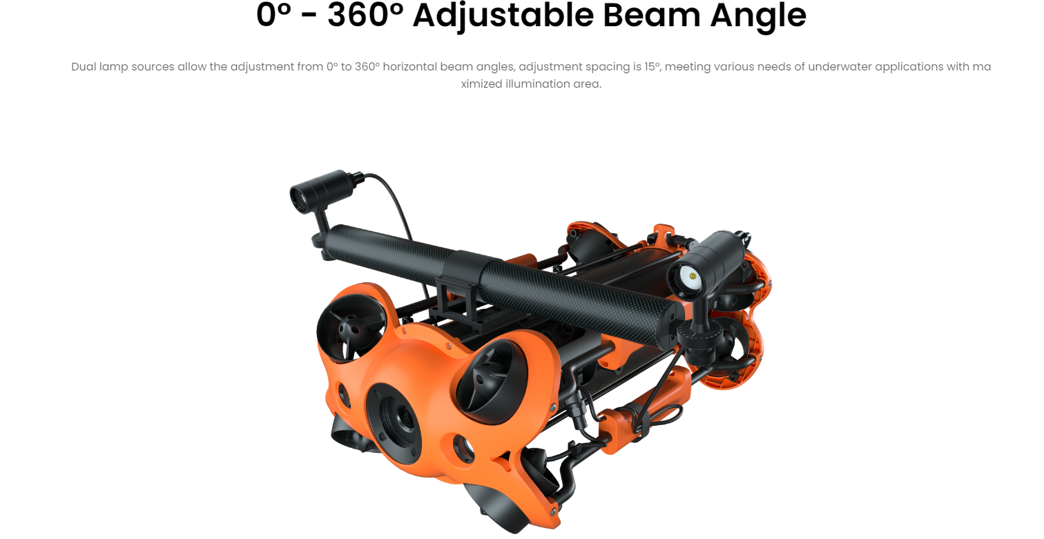 Underwater lighting - Chasing Floodlight 2