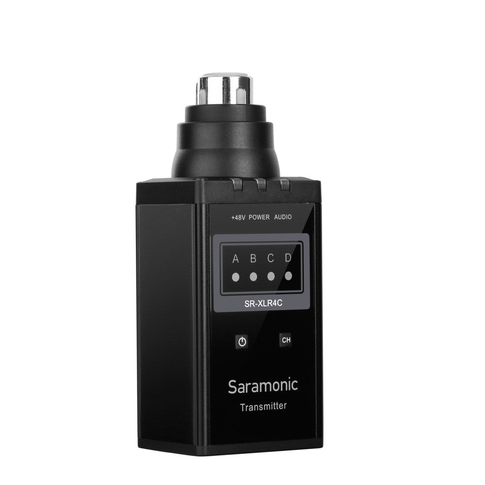 Saramonic Sr-Xlr4C 4 Channel Vhf Wireless Xlr Plug-In Microphone Transmitter
