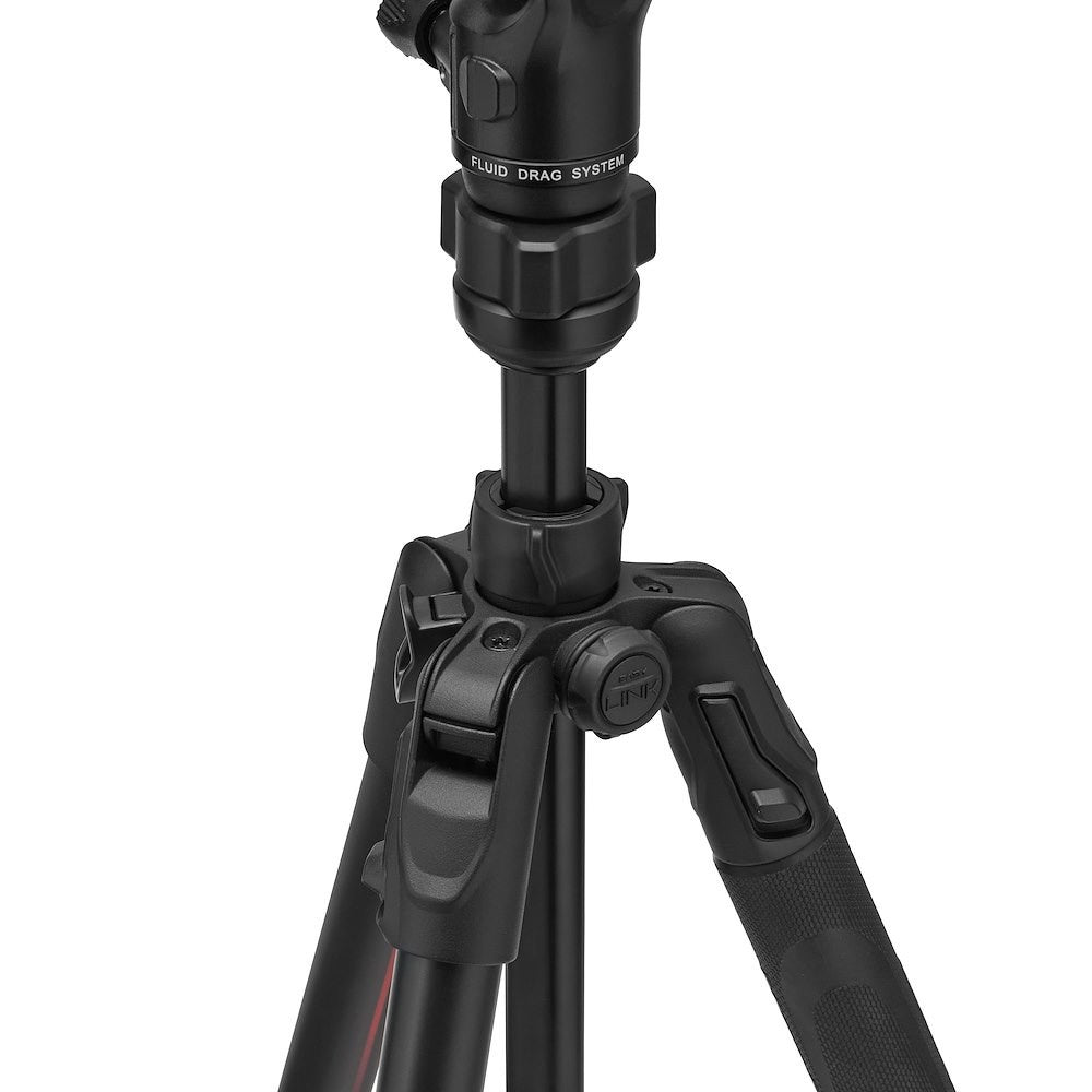 Туристически статив Manfrotto Befree GT PRO с трипозиционна глава - Черен алуминиев - 10г. Гаранция