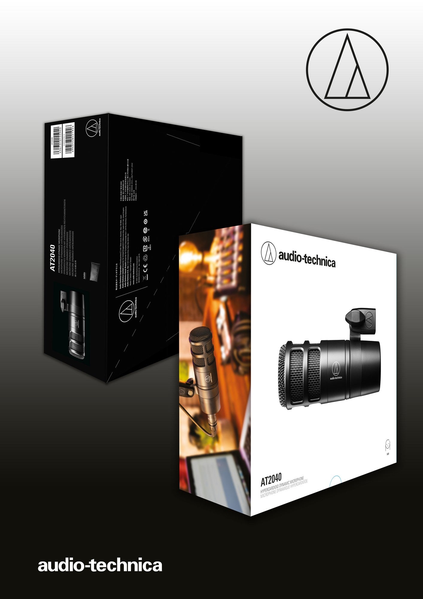 Динамичен микрофон Audio-Technica AT2040 Hypercardioid