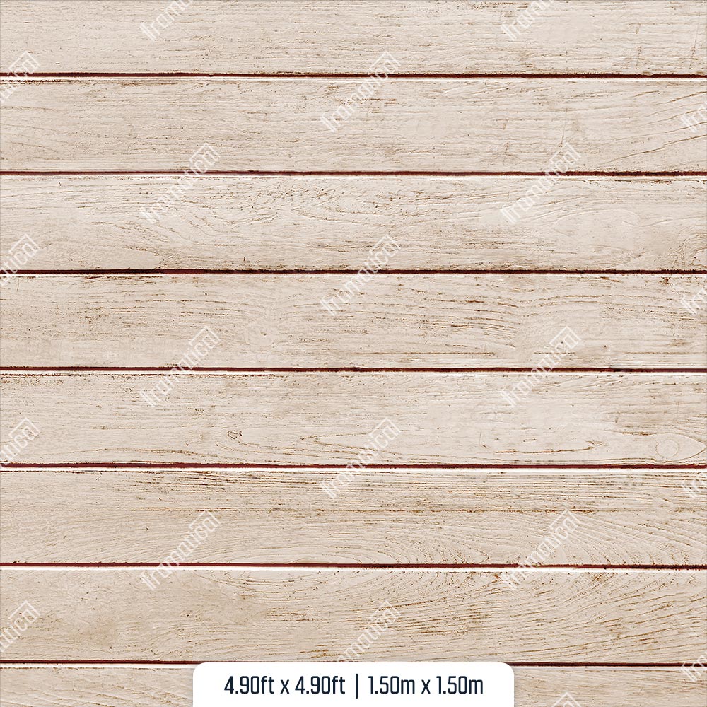 Подова подложка - Light Beige Horizontal Wood -1.50m x 1.50m