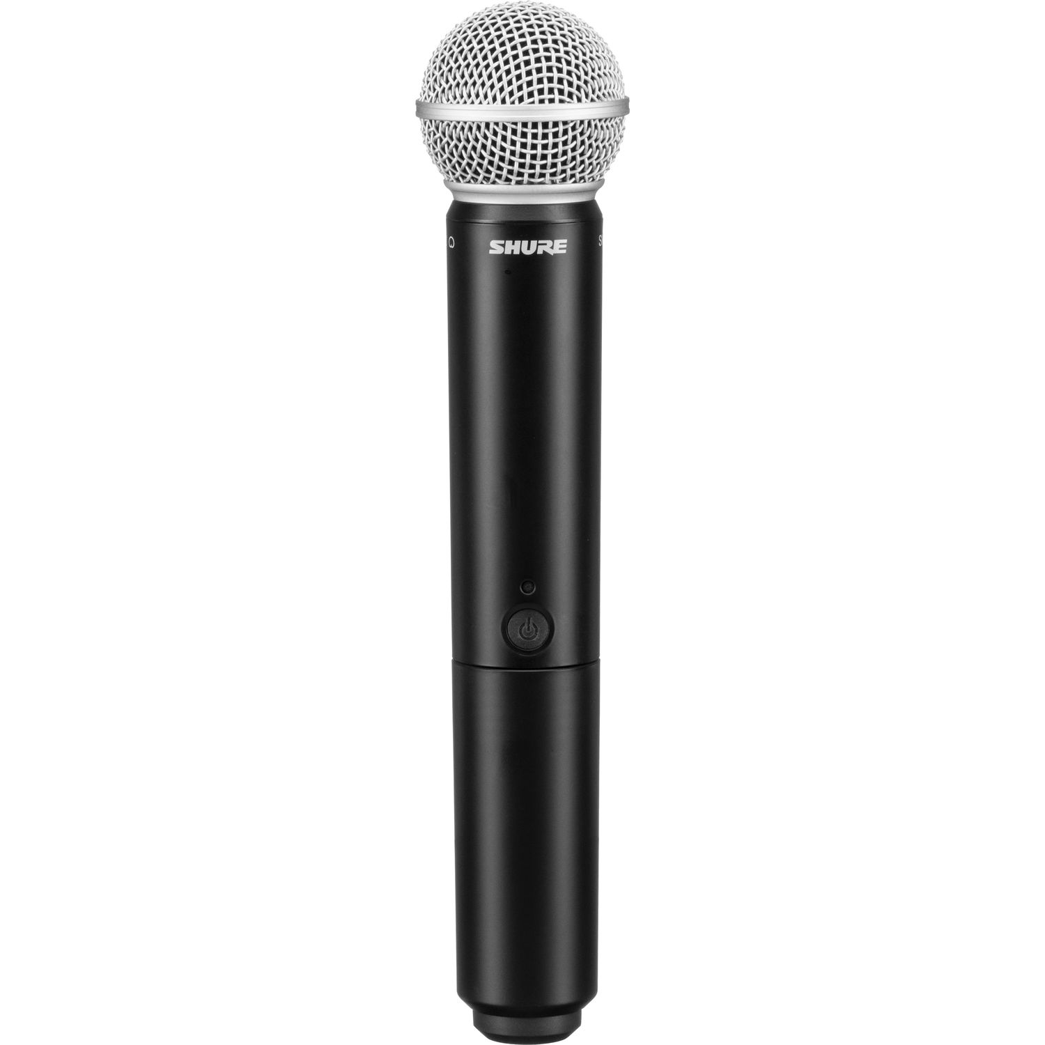 Безжична система Shure BLX24R/SM58-K3E(606-630 MHz) с ръчен микрофон и капсула SM58-кардиод