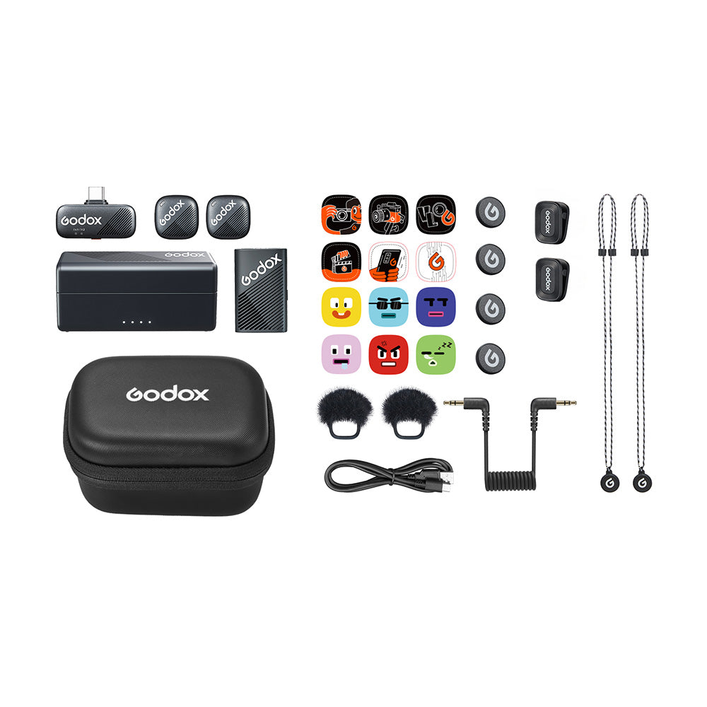 Godox Cube-C Combo Kit1 2.4GHz безжична микрофонна система