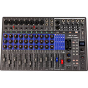 12 канален смесителен пулт с ефекти Zoom L-12NEXT Livetrak - Digital Mixer and Recorder