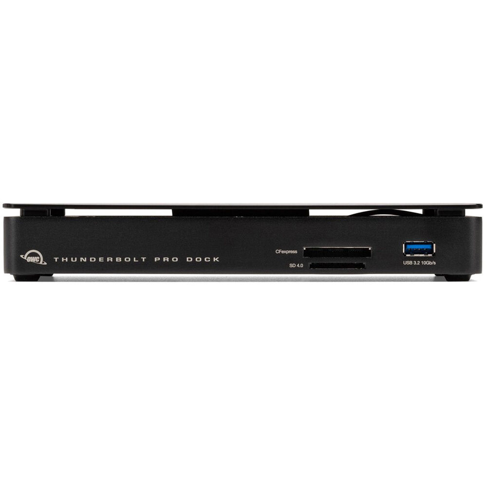 OWC Dock Thunderbolt 3 Pro Dock feat. 10G Ethernet, CFexpress & SD card readers, Thunderbolt (USB-C)