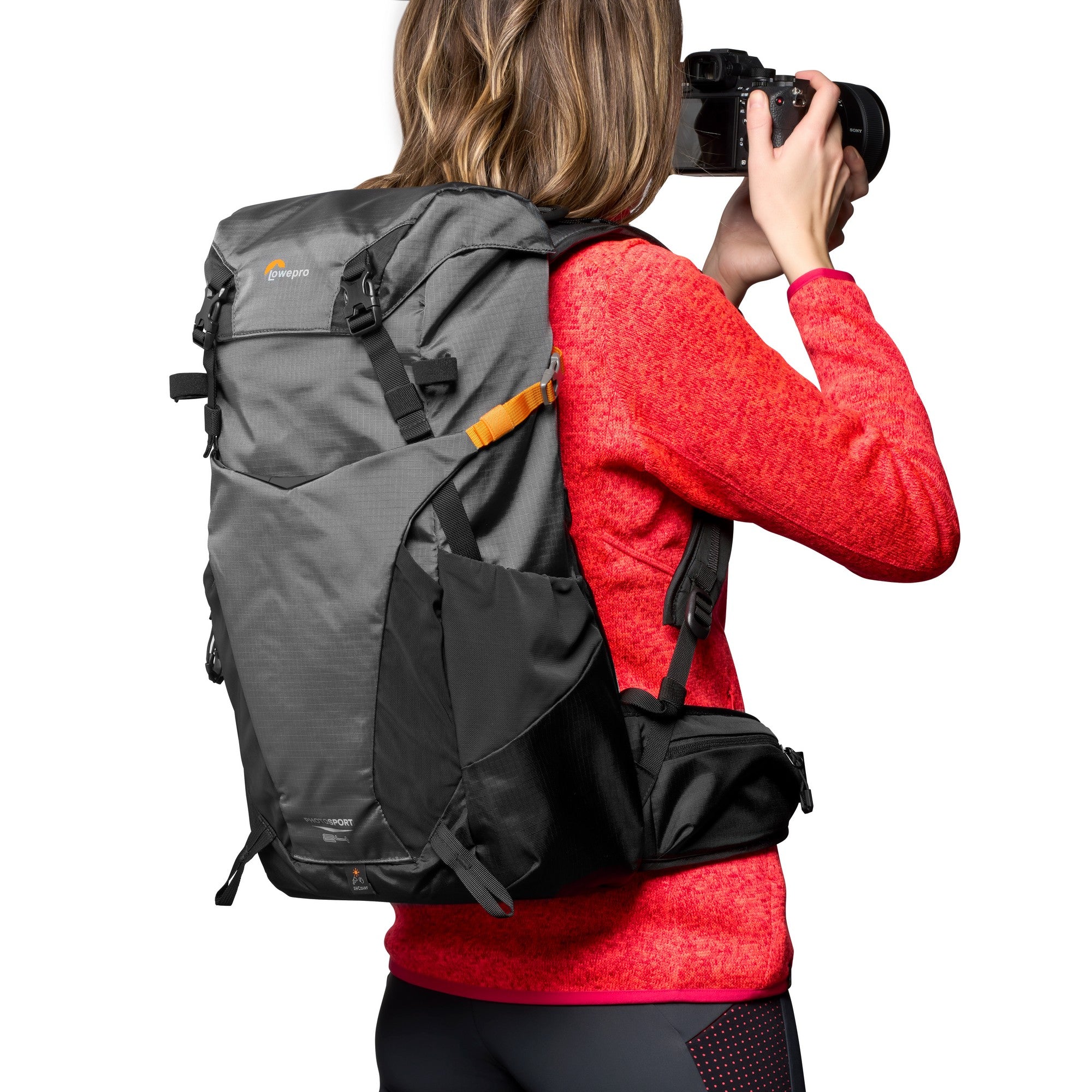 Раница Lowepro PhotoSport BP 24L AW III - Сиво