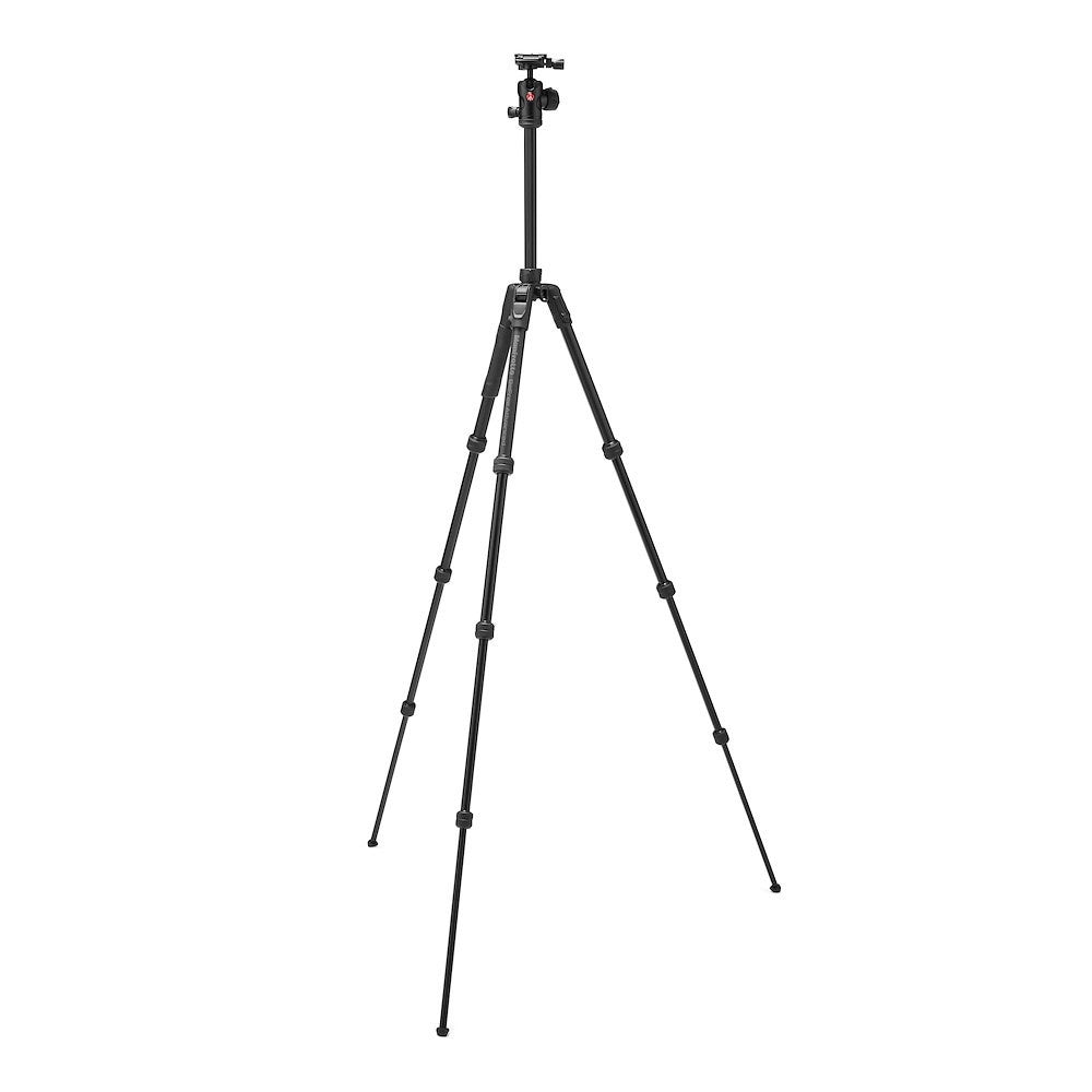 Туристически статив Manfrotto Befree Advanced AS с цанги - Черен - 10г. Гаранция