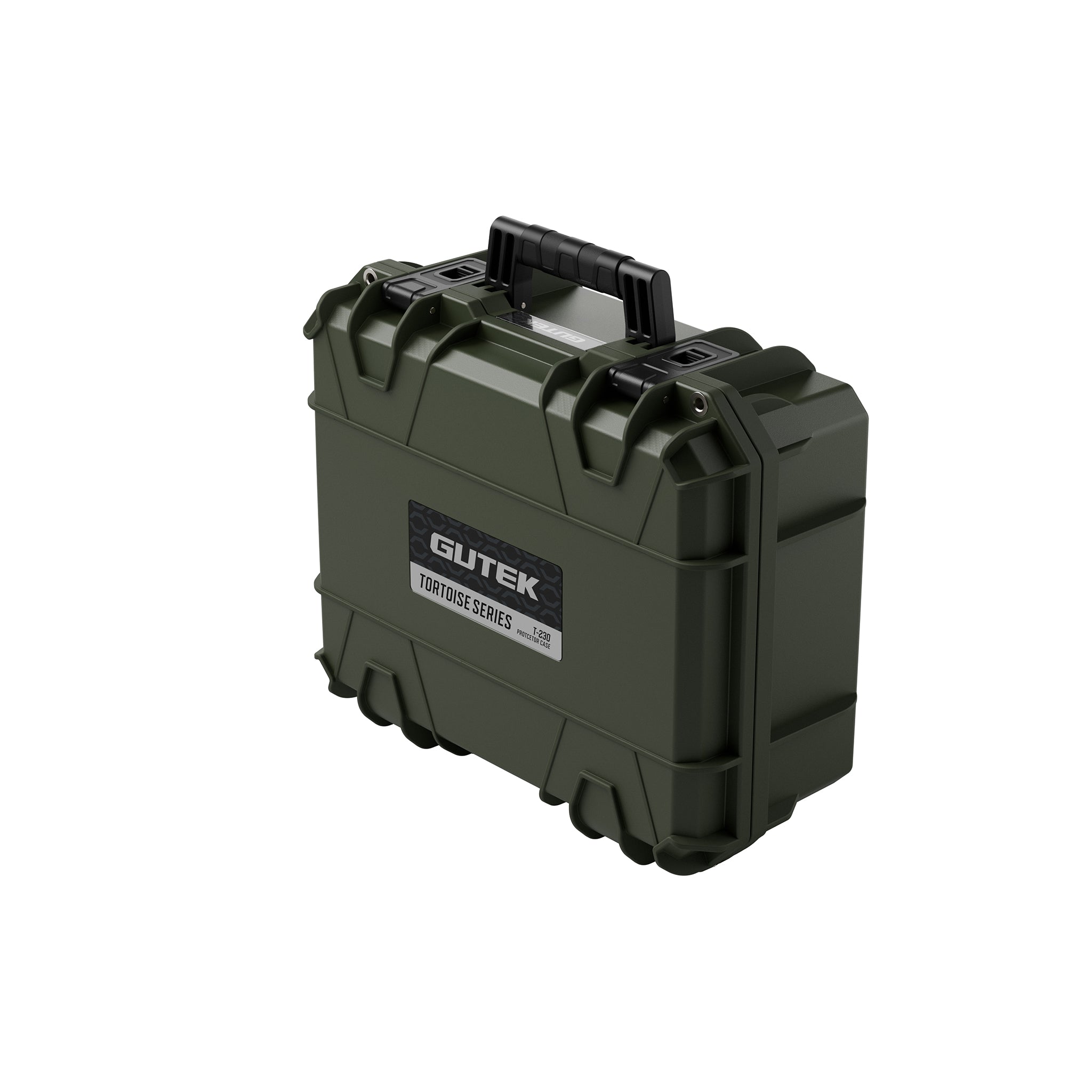 Твърд куфар GUTEK Tortoise T-230 Olive Drab Green - IP67