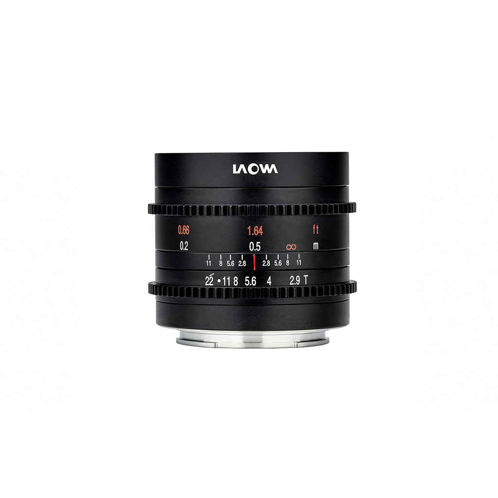 Обектив Laowa 9mm T2.9 Zero-D Cine за Nikon Z - метричен