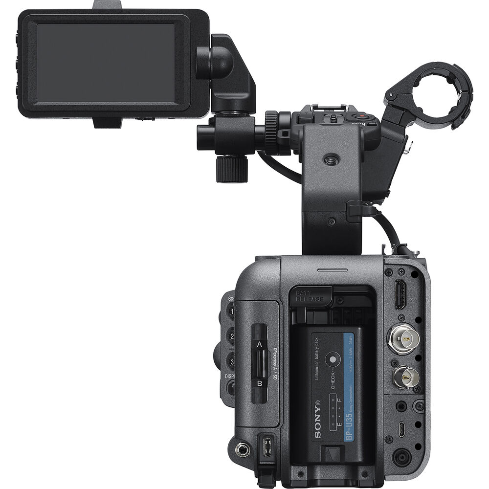 Sony FX6 Cinema Line Camera Promo Pack + Manfrotto Bag, Memory Card, Reader, and Hahnel HL-U70 Battery
