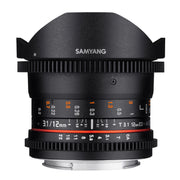 Samyang 12mm T3.1 VDSLR ED AS NCS Fish-Eye for Sony E