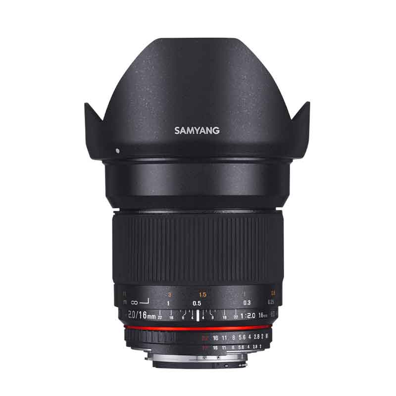 Samyang 16mm f2.0 ED  AS UMC CS for Sony E