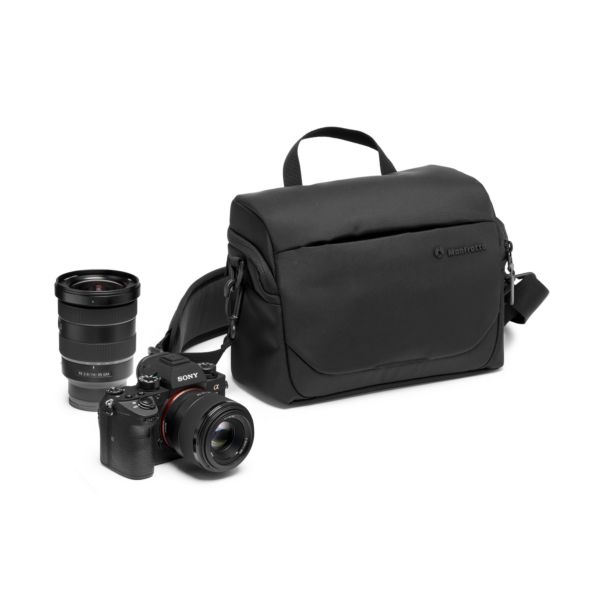 Чанта Manfrotto Advanced3 shoulder bag M III за безогледална камера или DSLR от начален клас