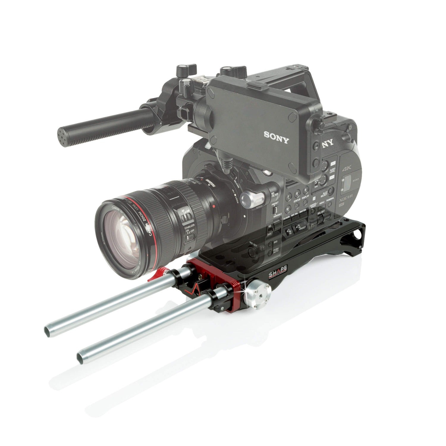 SHAPE VCT universal baseplate Arri rosette