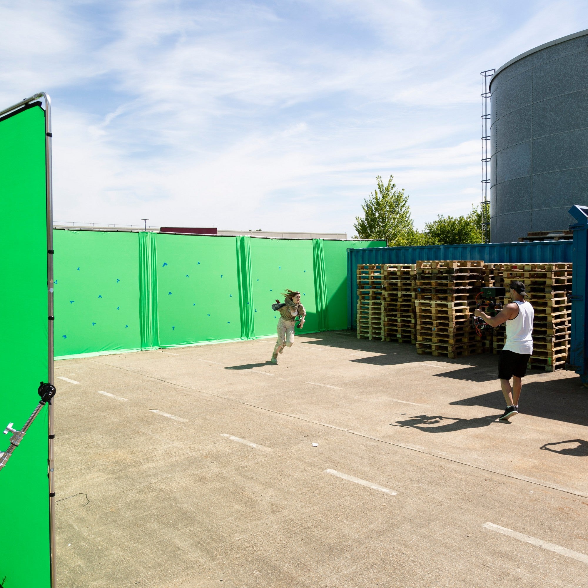 Manfrotto StudioLink Chroma Key Kit 3 x 3 m - Green Screen
