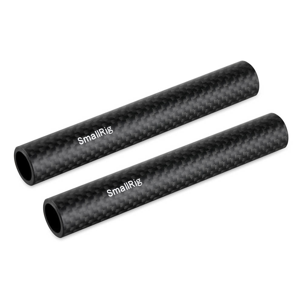 SmallRig 15mm Carbon Fiber Rod (4’’, pair)