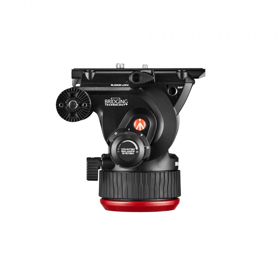 Manfrotto MVK504XTWINMC карбонов видео статив с флуидна глава 504X, крака със среден паяк и чанта - 5г. гаранция