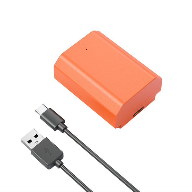 SmallRig NP-FZ100 USB-C акумулаторна батерия за фотоапарат (Оранжев)
