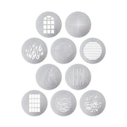 Aputure Spotlight Max 10-Piece Gobo Kit (Size A)