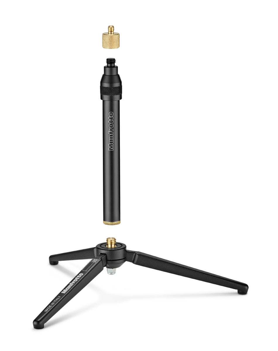 Manfrotto Virtual reality kit w/ aluminum mini tripod and extension boom