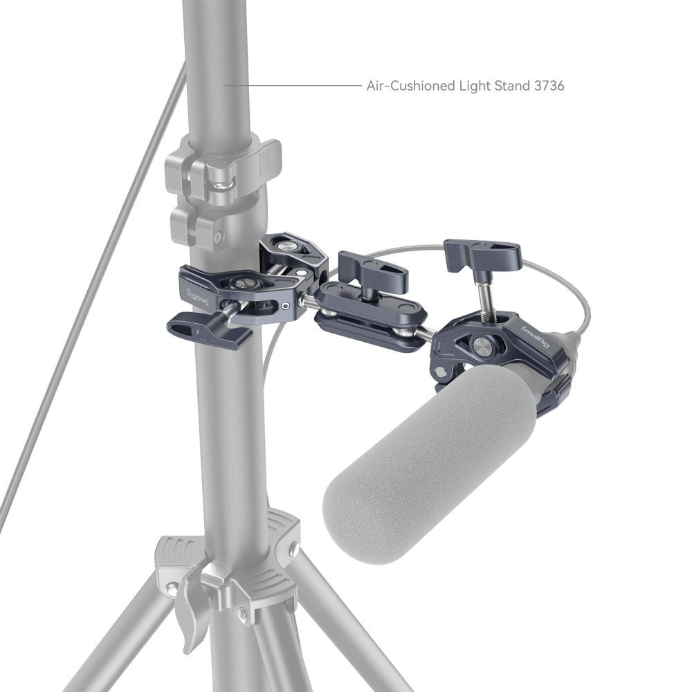 SmallRig супер клампа с двойни скоби 4103B