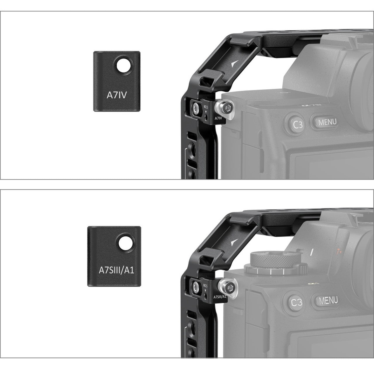 Клетка SmallRig за камера Sony Alpha 7 IV/Alpha 7 S III - Кит 3668B