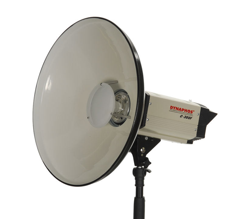 50 см рефлектор с бяла повърхност