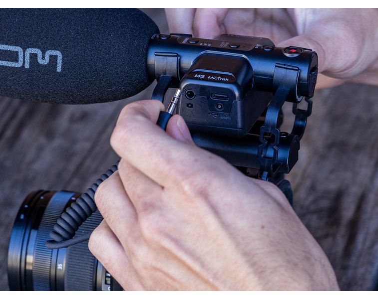 Zoom M3 MicTrak Stereo Shotgun Recorder