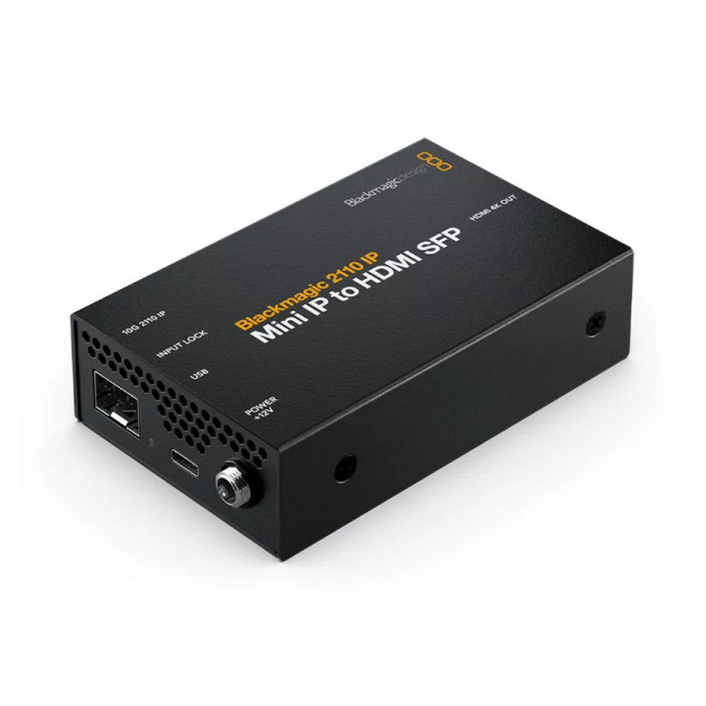 Blackmagic 2110 IP Mini IP to HDMI SFP