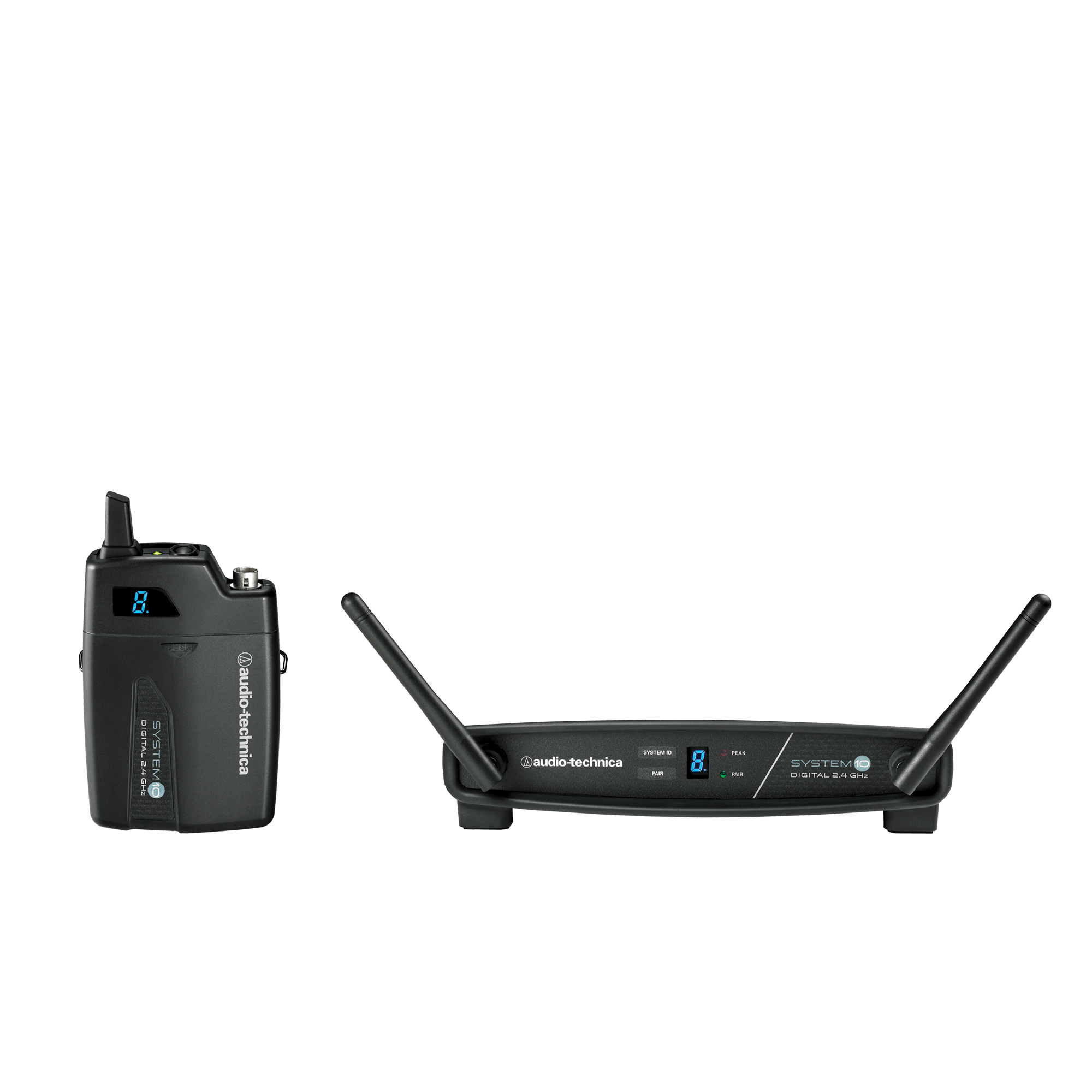 Безжична система Audio-Technica System 10 ATW-1101 /настолен приемник и предавател/ - без микрофон