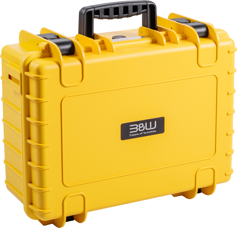 B&W Outdoor Cases Type 5000 for DJI Mavic 4 Pro - Yellow