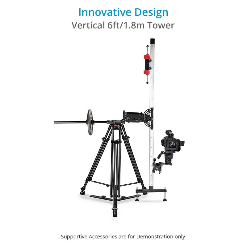 Proaim Cambird Pro 4-в-1 Gear. 6 фута слайдер. Преносим мини кран.
