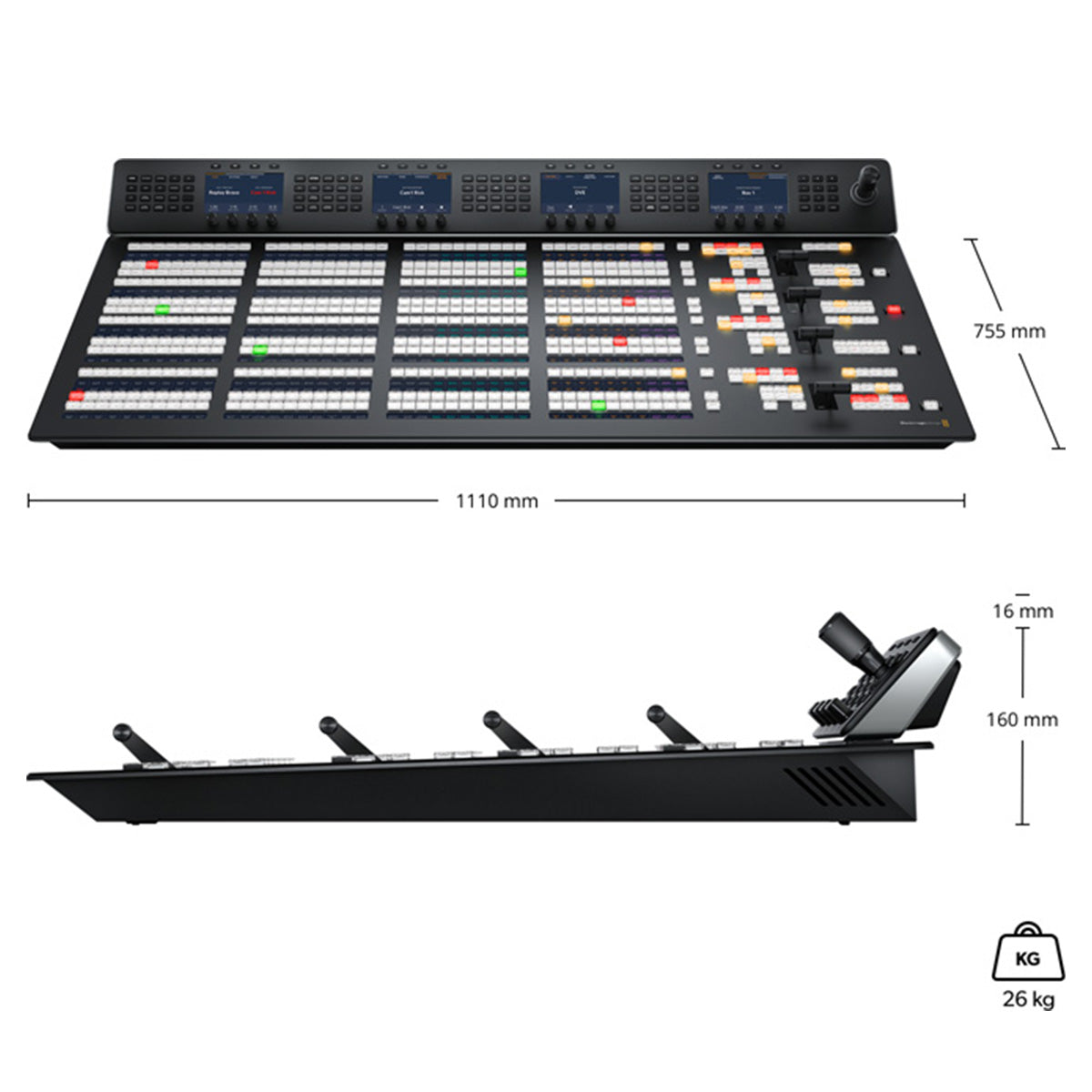 Blackmagic Design ATEM 2 M/E Advanced Panel 40 - контролен панел за видео смесител