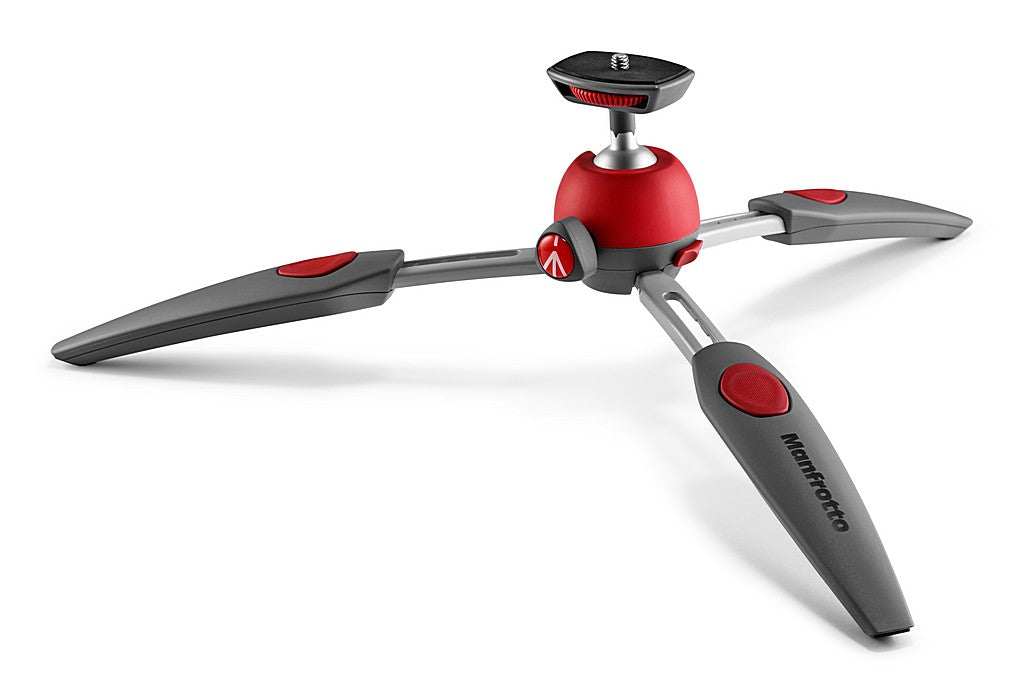 Manfrotto PIXI EVO 2 SECTION MINI TRIPOD RED