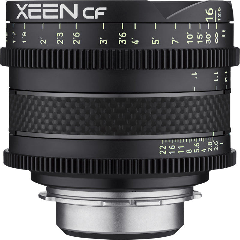 Кино обектив XEEN CF 16mm T2.6 E-mount 8K