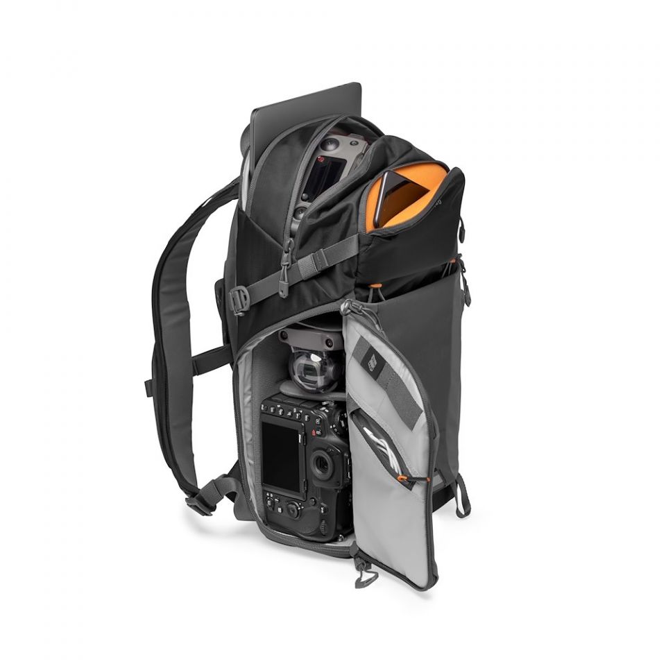 Раница Lowepro Photo Active BP 200 AW - черно/сиво - 16L