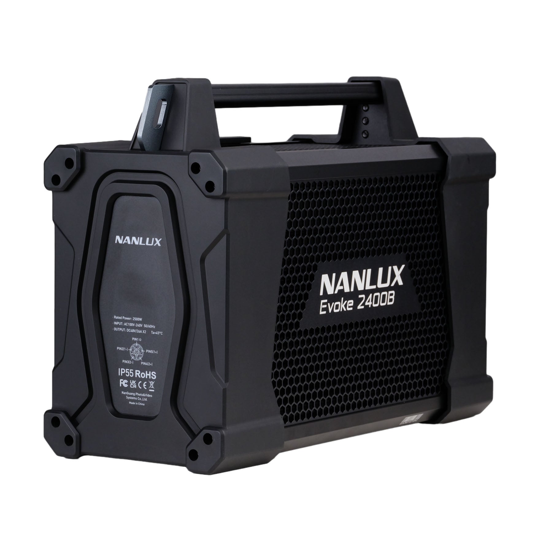 NANLUX Evoke 2400B Bi-color LED Spot Light with Flight Case kit