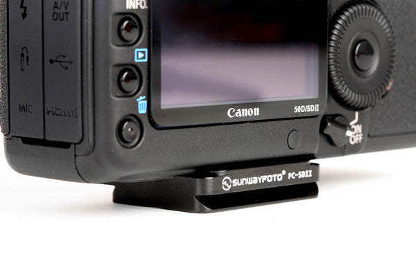 Sunwayfoto Custom Plate for Canon 5DII Camera