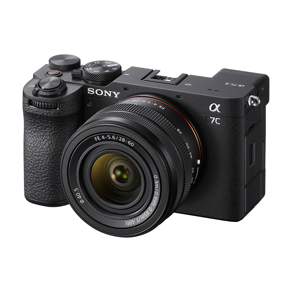 Фотоапарат Sony a7C II (Черен) + FE 28-60mm f4-5.6 OSS