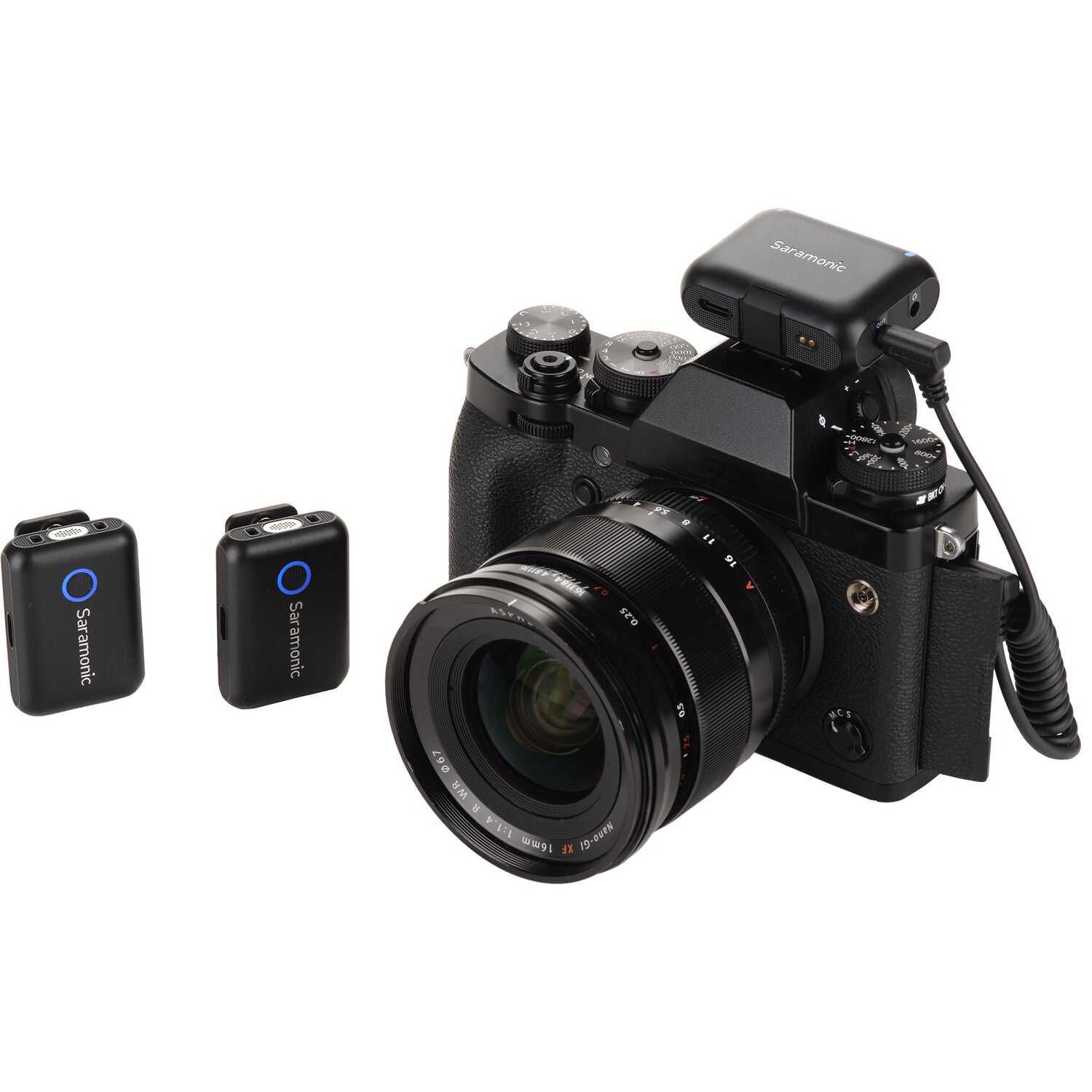 Saramonic Blink500B2+ 4 ин 1 -  2-Person Wireless Clip-On Mic System With Lavaliers & Dual Receiver