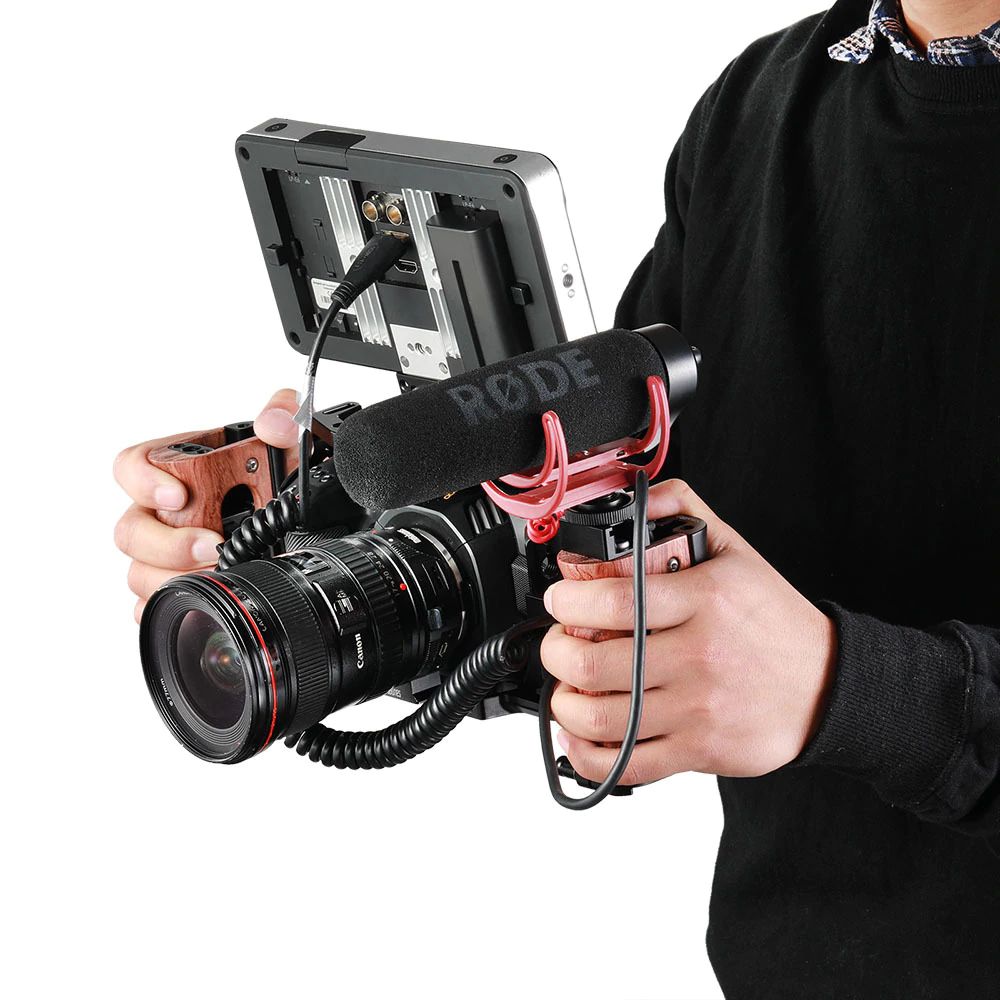 SmallRig NATO Handle for BMPCC 4K and Samsung T5 SSD