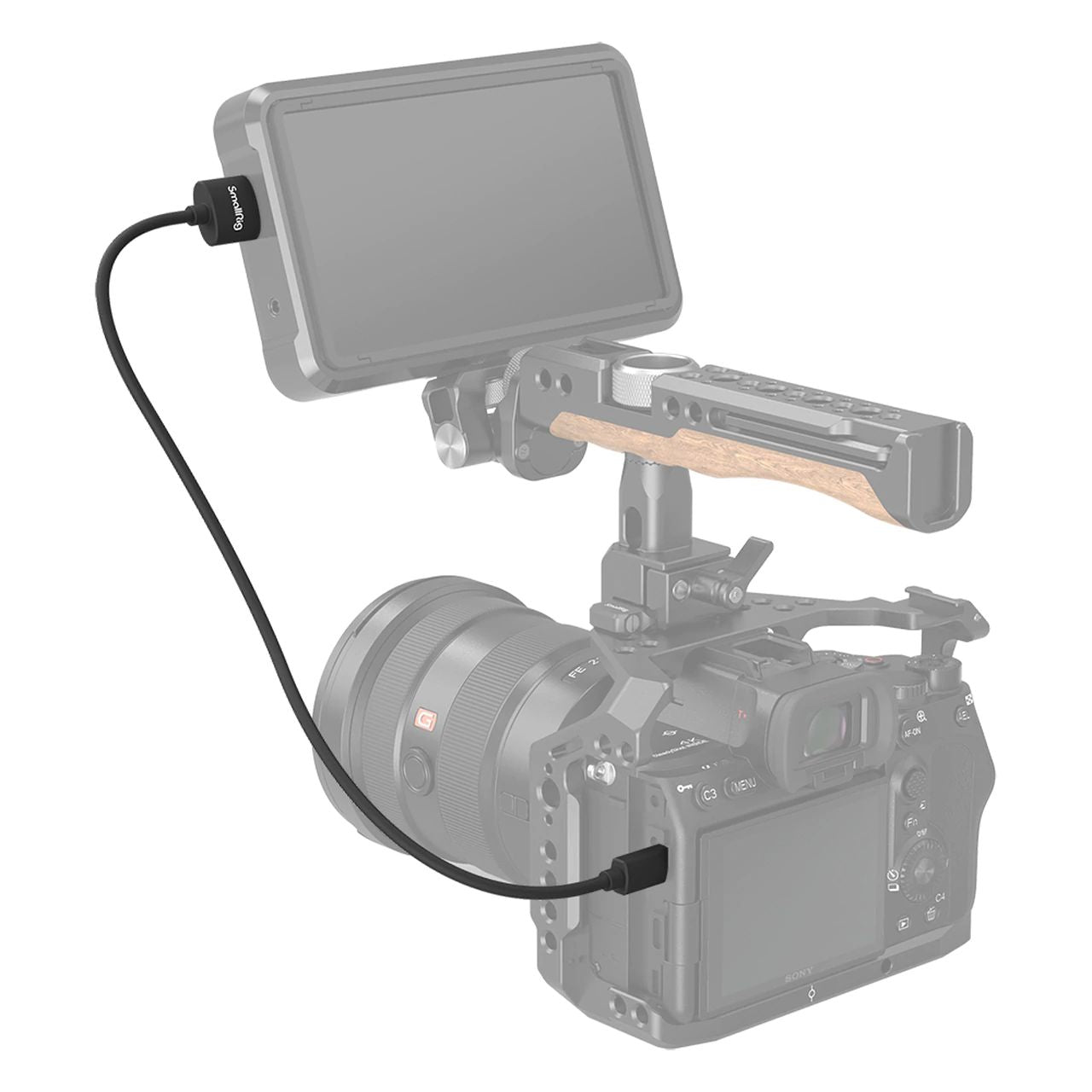 HDMI към micro HDMI Slim кабел 35см - SmallRig 3042B