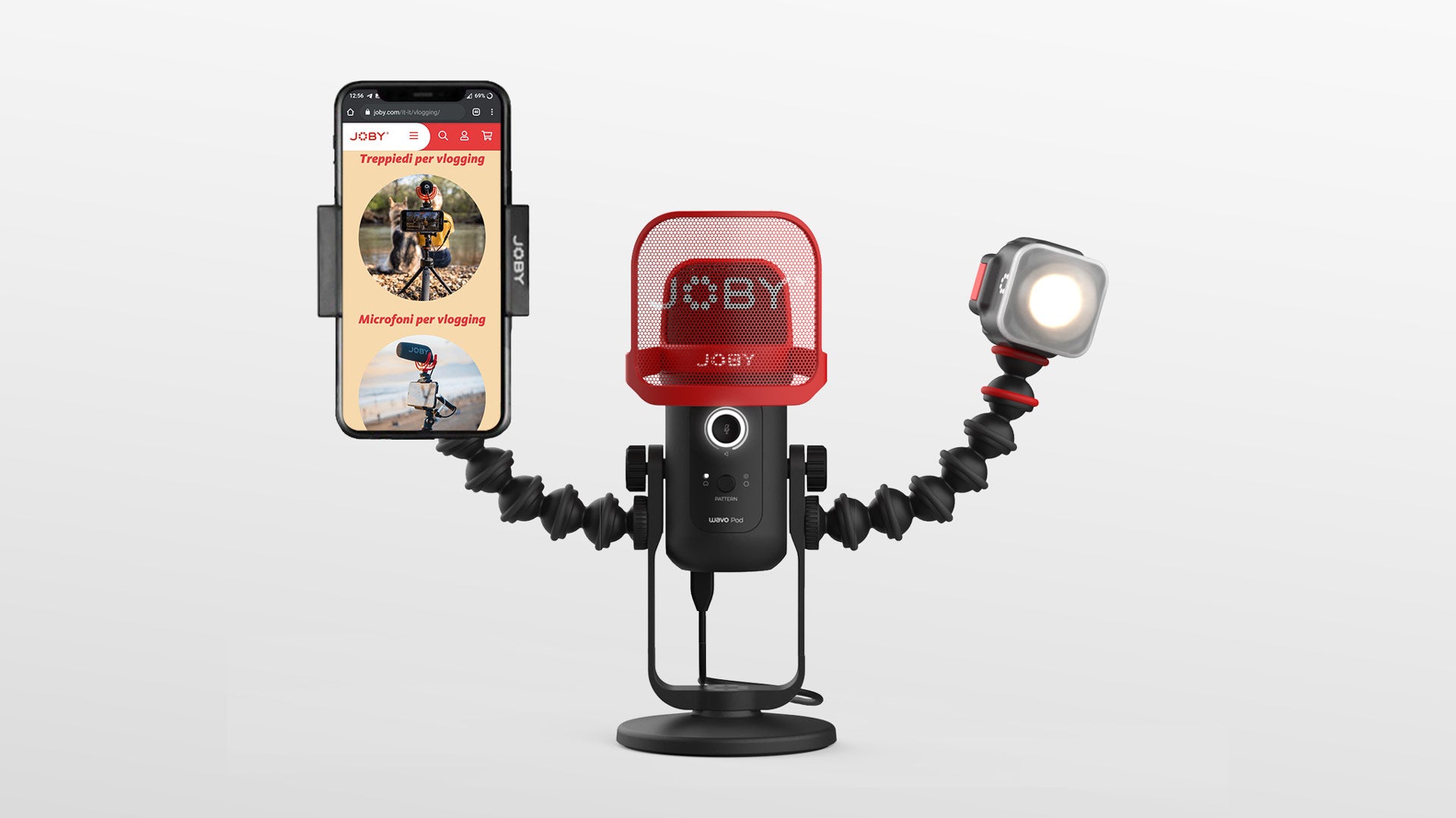 Кондензаторен USB микрофон Joby Wavo POD (омнидиректен и кардиоид)