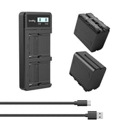 Комплект две батерии SmallRig NP-F970 и зарядно