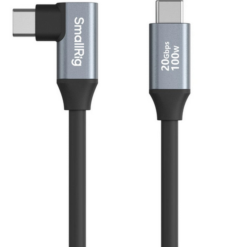 SmallRig USB-C (прав към ъглов) кабел за данни (60 см)