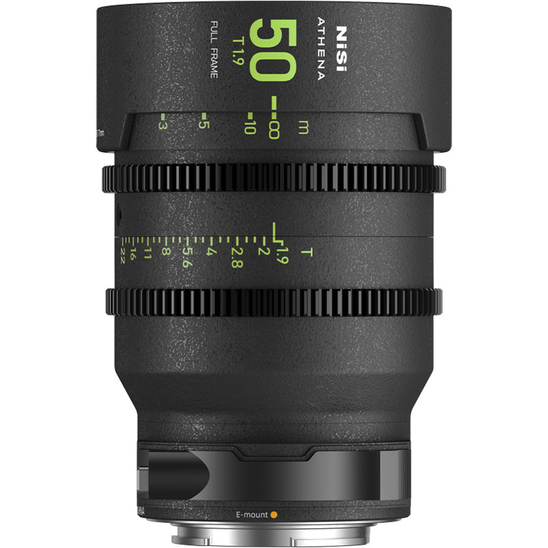 Комплект обективи NiSi Cine Lens Athena Prime 25/35/40/50/85mm за Canon RF - с куфар и два филтъра