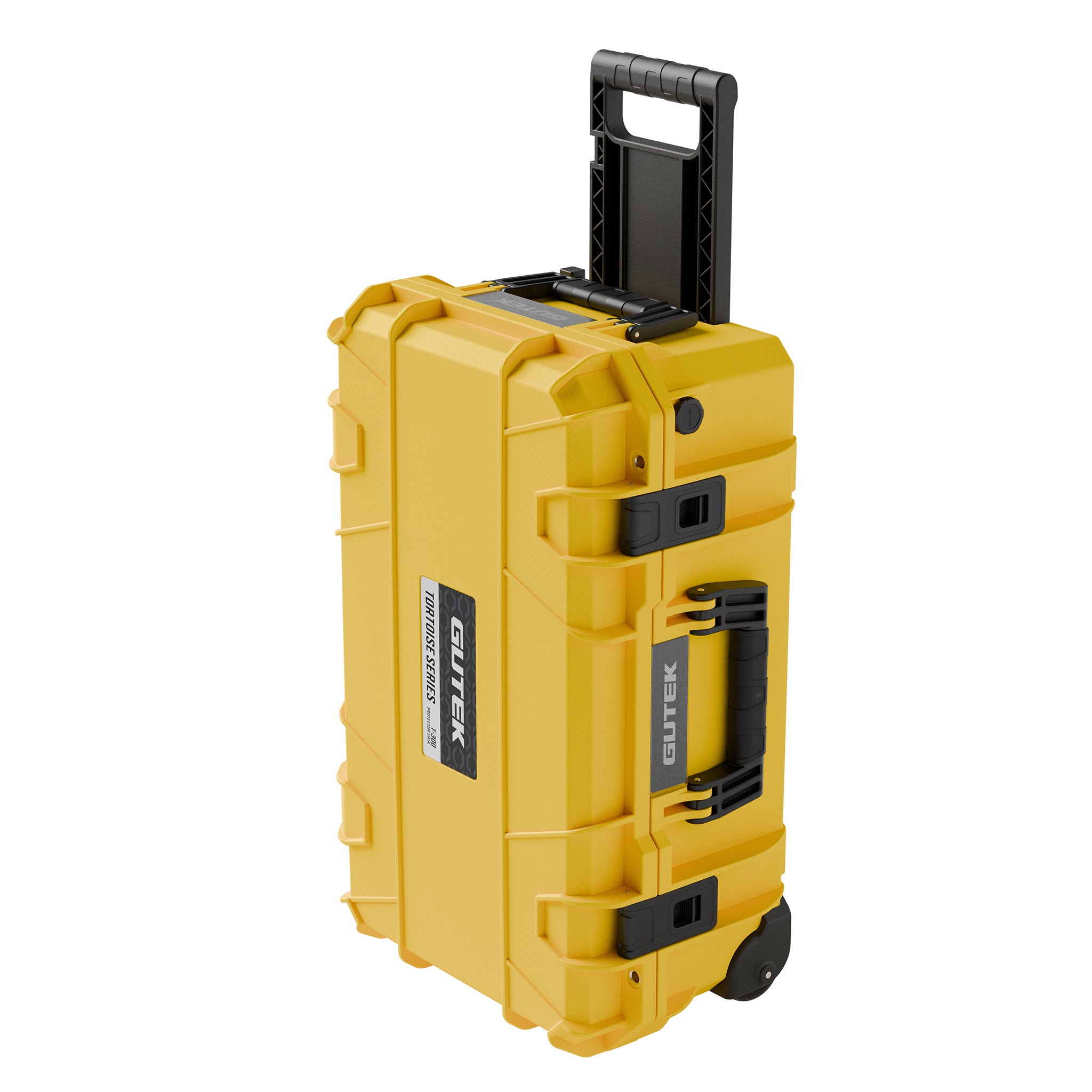 Твърд куфар с колелца GUTEK Tortoise T-300 Yellow - IP67