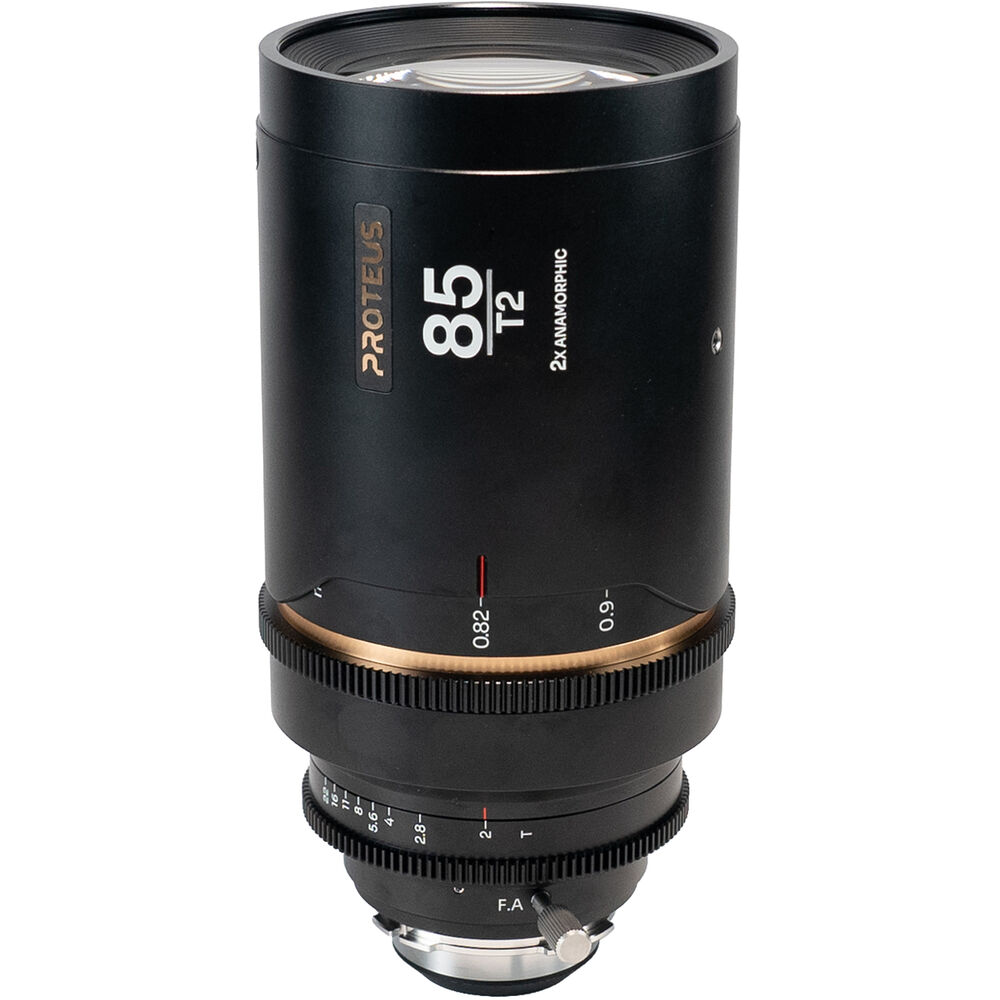 Анаморфен обектив Laowa Proteus 2X Anamorphic 85mm T2 - Кехлибарен отенък - метров